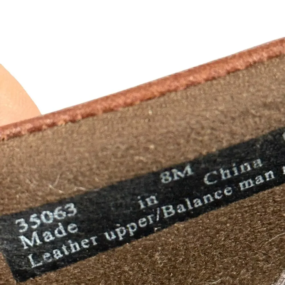 Clarks Bendables Brown Leather Comfort Shoes Slip On Loafers Casual Shoes sz 8 - Picture 16 of 16